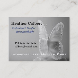 Comfort Wings II Caregiver Business Card