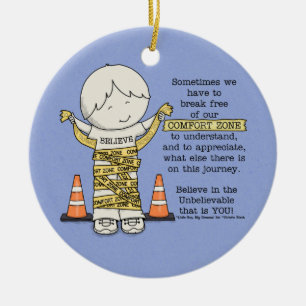 Comfort Zone Ceramic Tree Decoration