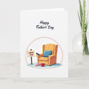 Comfort Zone Fathers Day Image Card