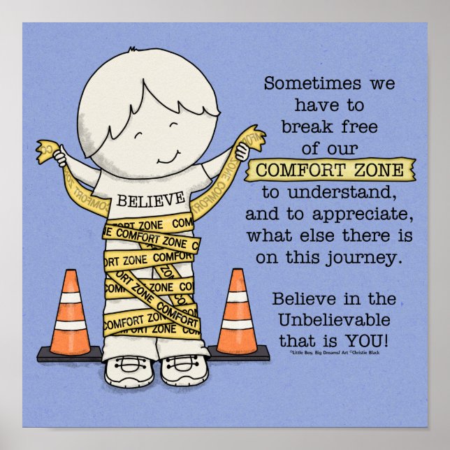 Comfort Zone Poster (Front)