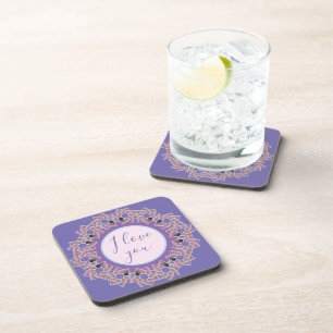 Comfortable and pretty classic round beverage coa coaster