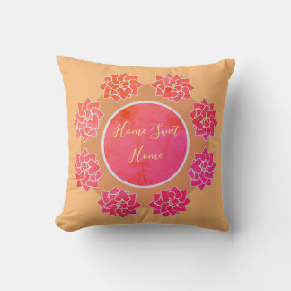 Comfortable and pretty throw pillow