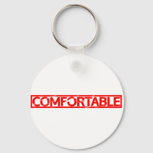 Comfortable Stamp Key Ring