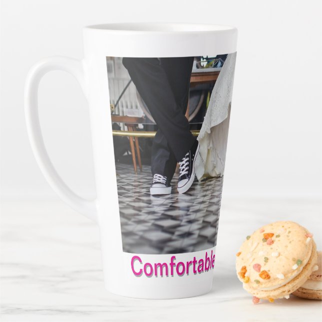 Comfortable Together Latte Love Mug By EditorsPick (In Situ)