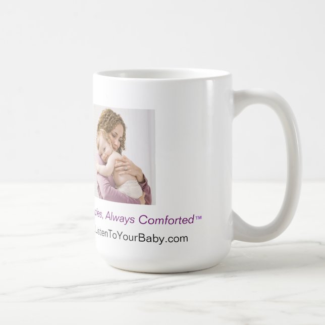 Comforting Babies (Promoting empathy for babies) Coffee Mug (Right)