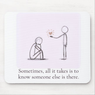 Comforting, Inspirational and Uplifting Art print Mouse Mat