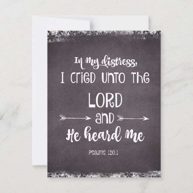 Comforting Psalms Bible Verse Cards (Front)