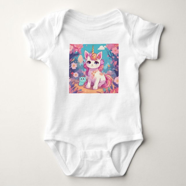 Comfy Casual Baby Outfit Bodysuit (Front)