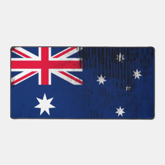 Comfy Gaming Desk Mat - Australian Flag