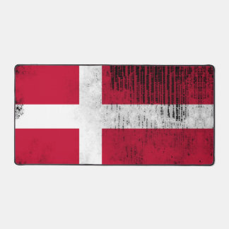 Comfy Gaming Desk Mat - Danish Flag