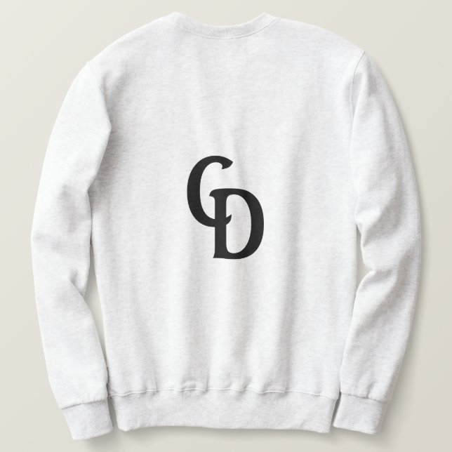 comfydreams grey sweater  (Design Back)