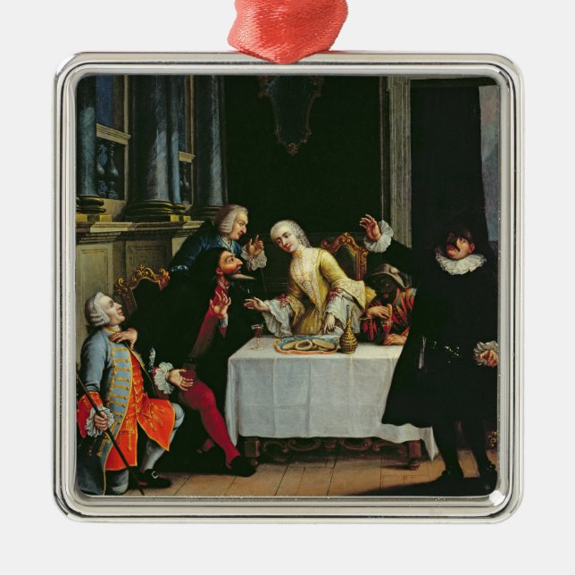 Comic Actors Metal Tree Decoration (Front)