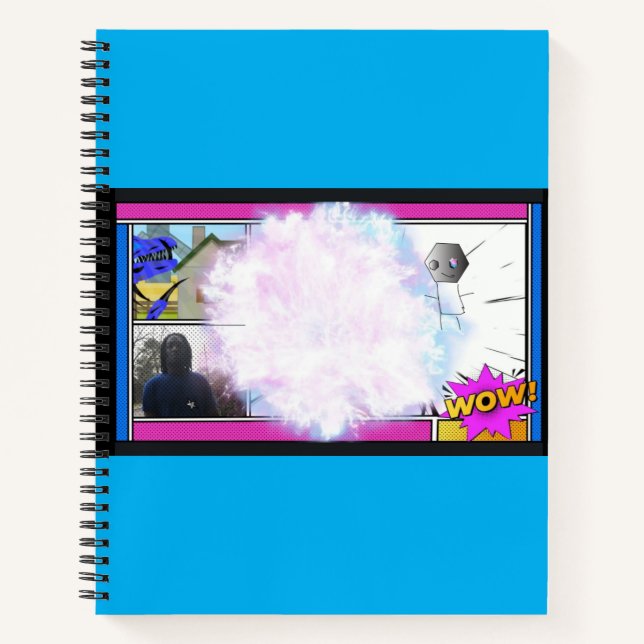 comic and school project notebook (Front)