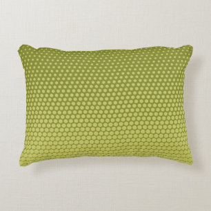 Comic background. Halftone dotted retro pattern wi Decorative Cushion