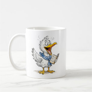 Comic Bird Sailor Crew Coffee Mug