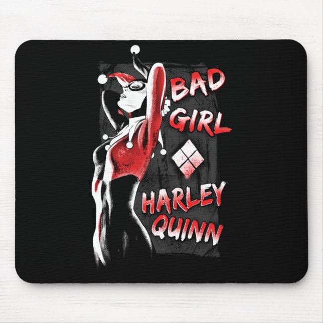 Comic Book Antihero Bad Girl Performance Mouse Mat (Front)