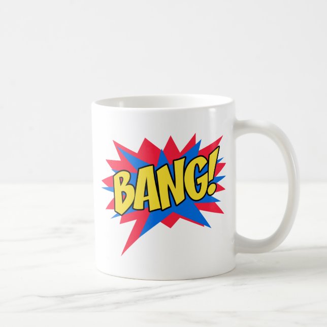Comic book BANG Coffee Mug (Right)