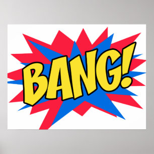 Comic book BANG Poster