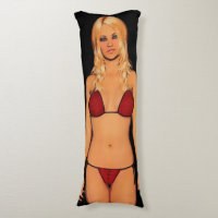 Comic Book Blonde Bikini Babe