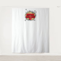Comic Book Bubble Wedding Memories Photo Backdrop