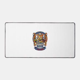 Comic Book Cat Cat Mum Gift Idea - Comic Book Cat Desk Mat
