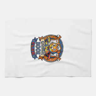 Comic Book Cat Cat Mum Gift Idea - Comic Book Cat  Tea Towel