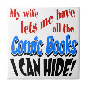 Comic Book Collecting Tile