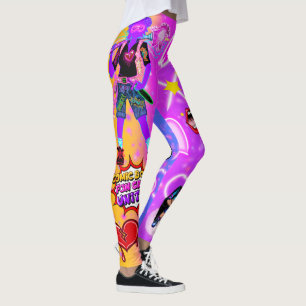 Comic Book Fan Girl Leggings