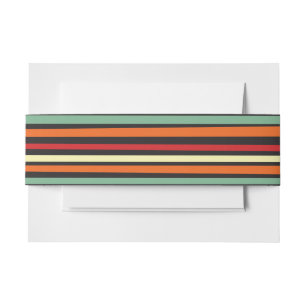 COMIC BOOK FANTASY Bar Mitzvah Wrap Band Invitation Belly Band