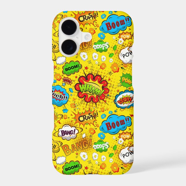 Comic Book Fun iPhone / iPad case (Back)