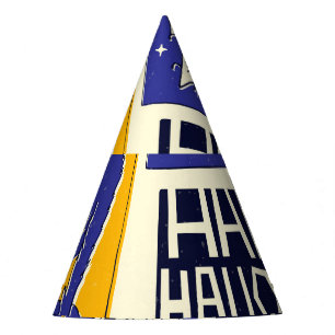 Comic Book Halloween Illustration Party Hat