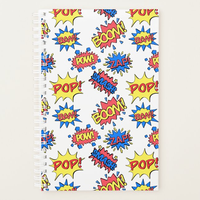 Comic Book Heroes Planner (Front)