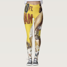 Comic book leggings