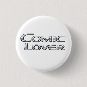 Comic Book Lover Bold Design01 3 Cm Round Badge
