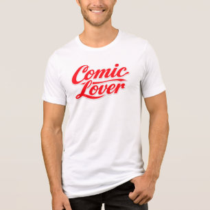 Comic Book Lover Bold Design 4 Tri-Blend Shirt