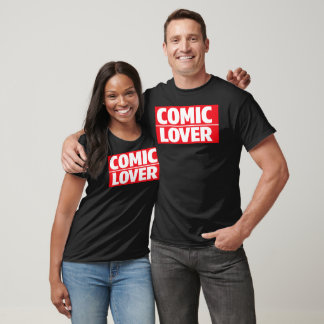 Comic Book Lover Bold Design T-Shirt