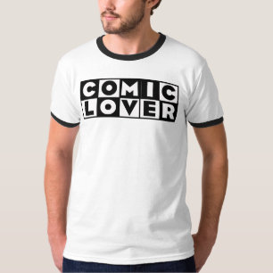 Comic Book Lover Bold Design T-Shirt