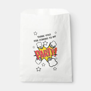 Comic Book PARTY! Favour Bags