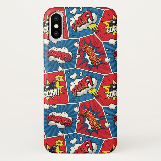Comic Book Pop Art Phone Case (Back)