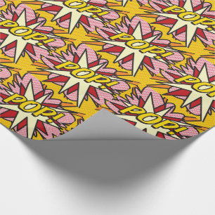 Comic Book Pop Art POP Wrapping Paper