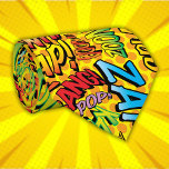 Comic Book Pop Art SOUNDS Superhero Ties<br><div class="desc">A unique gift for a superhero in your life,  and that includes you! A cool,  trendy and fun design that puts the wham zap pow into your day. A great gift for you,  your friends or your family. Designed by Thisisnotme©</div>