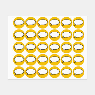 Comic Book Pop Art Speech Bubble