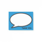 Comic Book Pop Art Speech Bubble Thank You