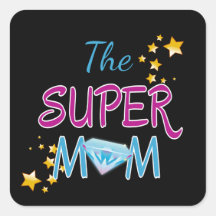 Comic Book Pop Art Superhero Mum Mother's Day
