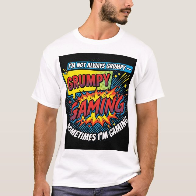 Comic Book Pop Art T-Shirt Gift (Front)