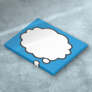 Comic Book Pop Art Think Bubble Post-it Notes