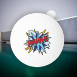 Comic Book Pop Art WHAM BANG Ping Pong Ball<br><div class="desc">COMIC BOOK POP ART WHAM BANG. Cool,  trendy and fun,  pop art ping pong ball designed to put a wham,  bang,  zap into anyone's game. Personalise,  customise,  make it your own the Comic Book Pop Art way! A great gift for you,  your friends or your family. Designed by Thisisnotme©</div>