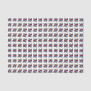 Comic Book Pop Art WHAM Tissue Paper