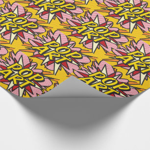 Comic Book POP ART Wrapping Paper
