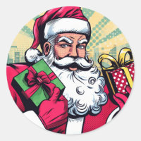 Comic book Santa/Christmas 